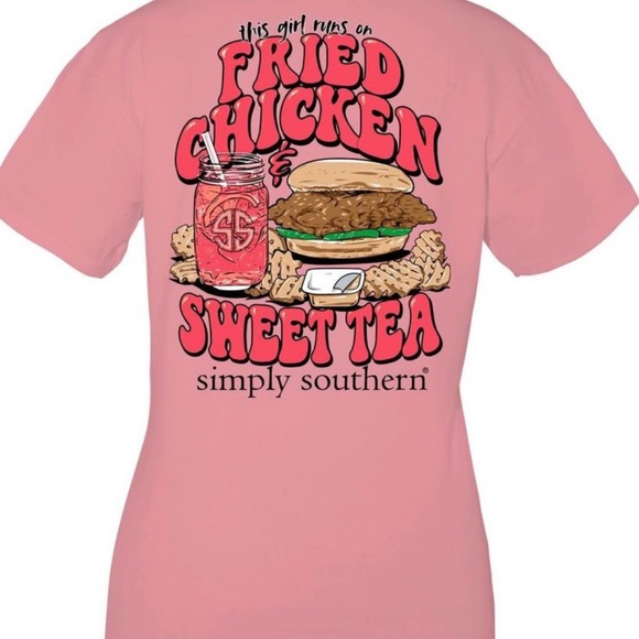 Simply Southern Chick-Fil-A T-Shirt Woman’s NWT - Picture 3 of 4